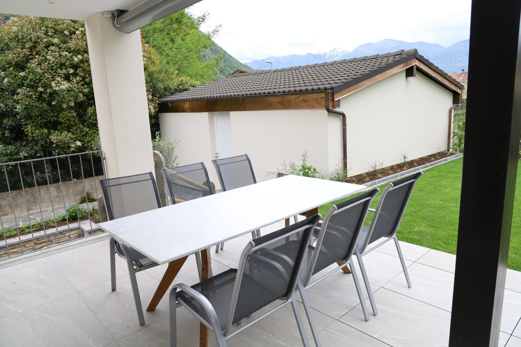 Casa Quattro Fiumi Apartment Tegna Exterior photo